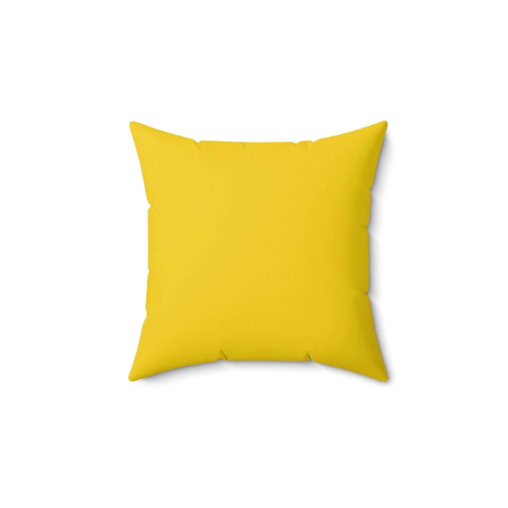 Honey Butter Yellow Pillow